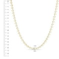 thumbnail image 3 of Neuhardt Cutout Heart Chain Necklace in 18K Gold Vermeil, 3 of 7
