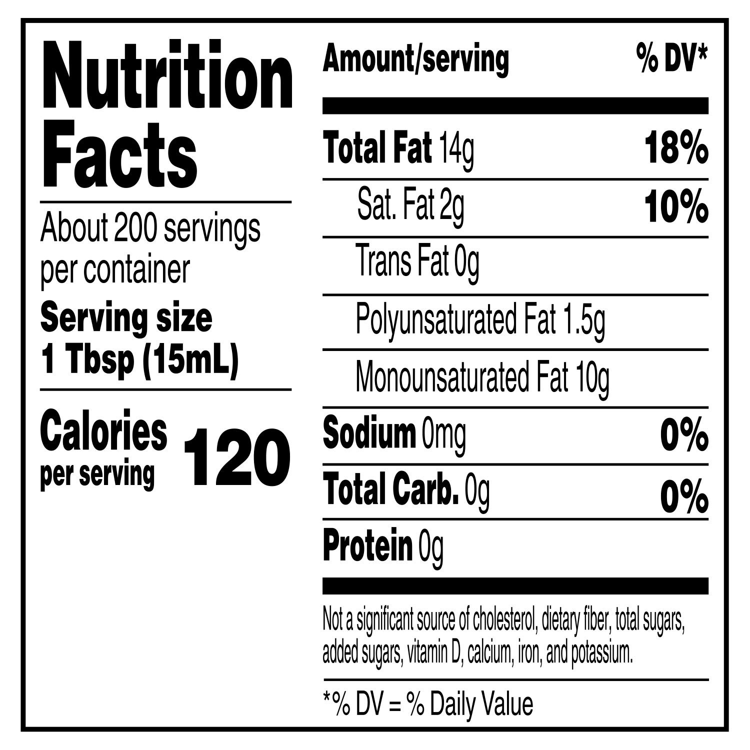 Member's Mark Olive Oil Bottle