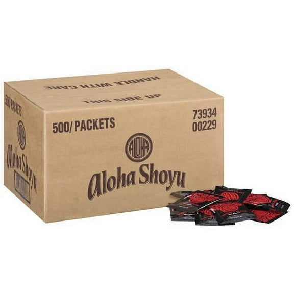 Aloha Shoyu Soy Sauce Packets, 0.20 oz., 500 ct.