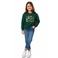thumbnail image 1 of Zunie Girls Holiday Sweatshirt, 1 of 5