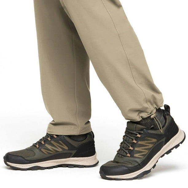 Pantalon Randonnée Homme Eddie Bauer, Beige, Taille 36x30, Coton Stretch