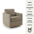 thumbnail image 2 of Member's Mark Modern Classic Fabric Swivel Chair, Assorted Colors, 2 of 9