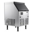 thumbnail image 5 of Maxx Ice Self Contained Commercial Ice Maker, Up to 280 lbs. per Day, 80 lbs. Ice Storage, Stainless Steel/Black, 5 of 7