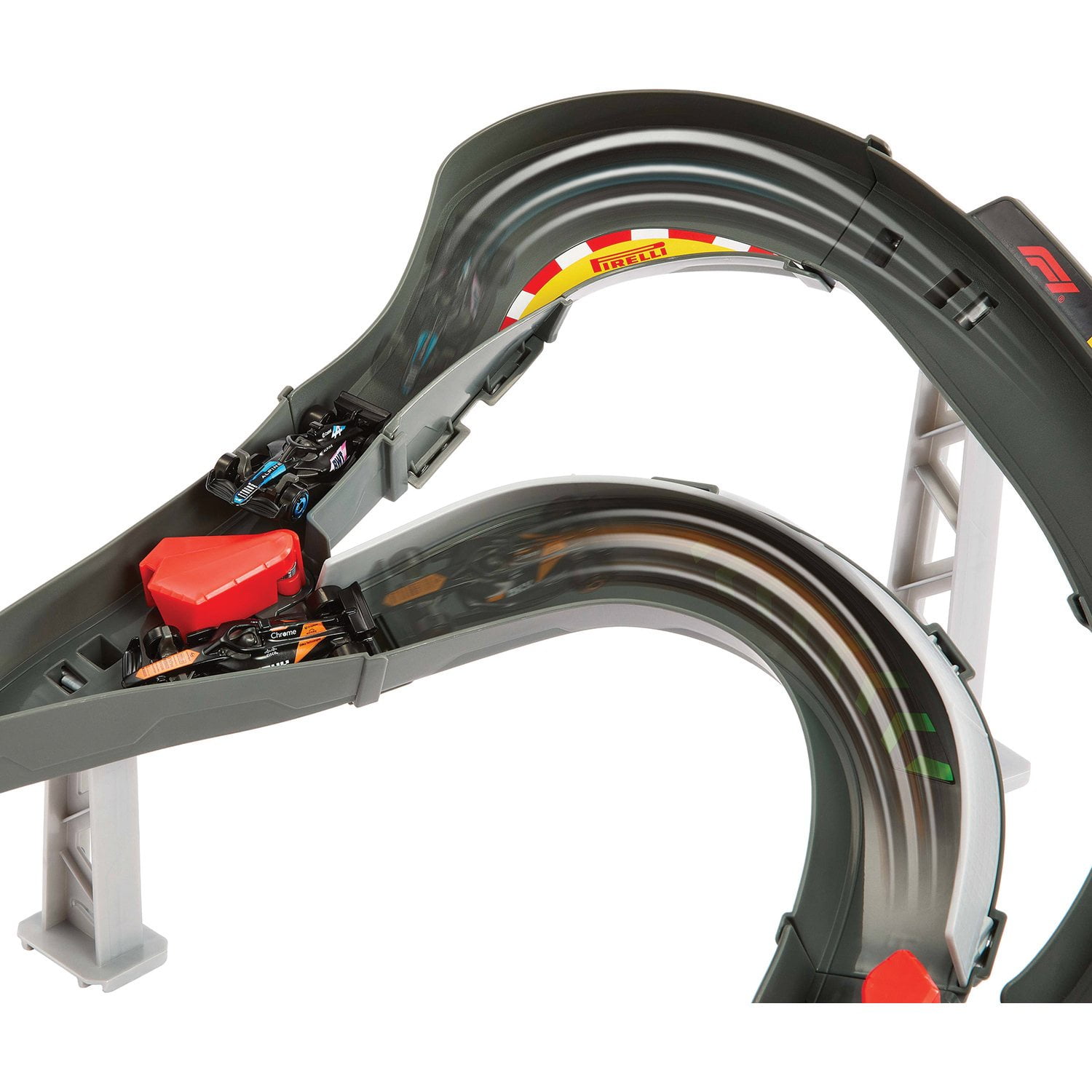 Hot Wheels Racing Formula 1 Sprint Race Circuit Track Set with 3 Die-Cast Toy Cars