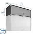 thumbnail image 2 of Seville Classics UltraHD Stacking Top Cabinet, 60” W x 24” D x 18.5” H, 2 of 12
