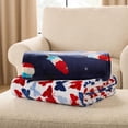 thumbnail image 4 of Member's Mark Red, White & Blue Lounge Throw Collection, 60" x 70", 4 of 7