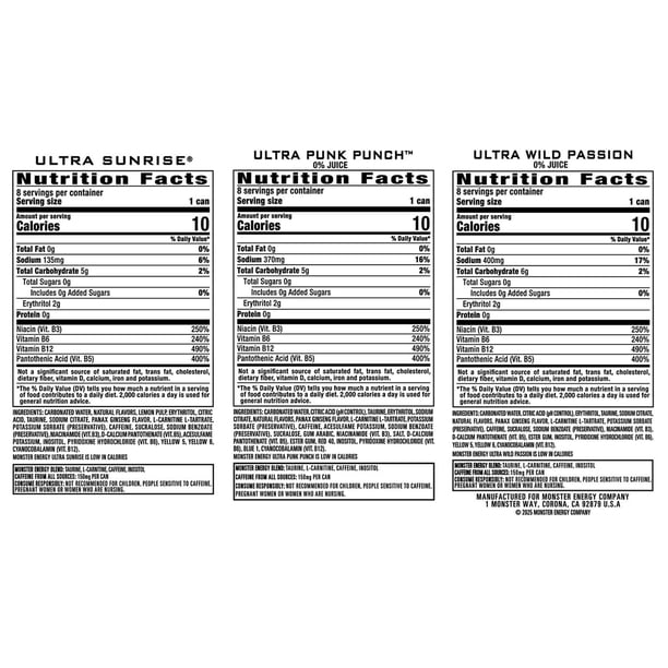 Monster Energy Sugar Free Ultra Variety Pack, 16 fl. oz., 24 pk. - Samsclub.com Monster Energy Sugar Free Ultra Variety Pack, 16 fl. oz., 24 pk. - Samsclub.com