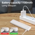 thumbnail image 4 of 7.8 inch Battery Operated Daylight White Integrated LED Under Cabinet Lights with Hook, 2-Pack, 4 of 7
