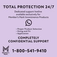 thumbnail image 5 of Member's Mark Total Protection Pads for Women, Ultimate Long, 6 Drop, 144 ct., 5 of 8