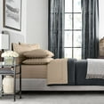 thumbnail interactive-video image 1 of Member’s Mark 700-Thread-Count Hotel Premier Collection Egyptian Cotton Stripe Sheet Set, Assorted Sizes, 1 of 3