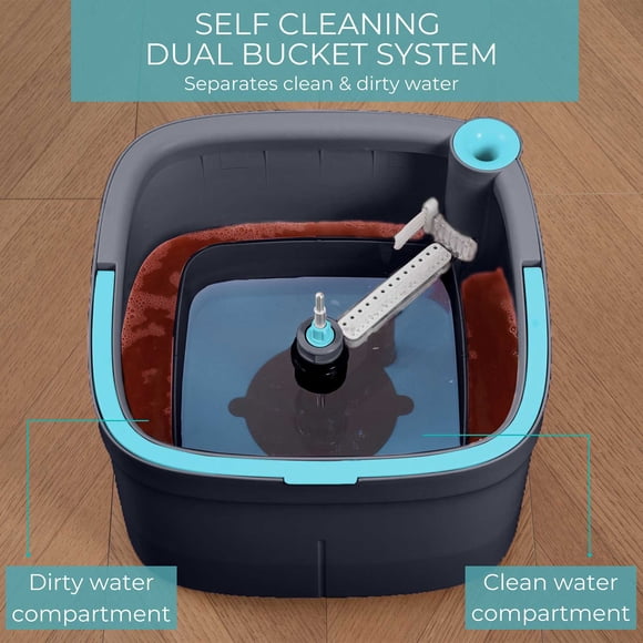 True & Tidy SPIN-800 TrueClean Mop and Bucket System