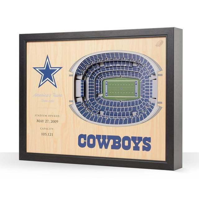 YouTheFan NFL 25.5" x 19.5" 25-Layer Stadium View 3D Wall Art