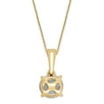 thumbnail image 3 of 0.23 CT. T.W. Round Cut Diamond Pendant Necklace in 14K Gold, 3 of 6