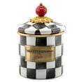 thumbnail image 1 of MacKenzie-Childs Courtly Check Demi Canister, 1 of 6