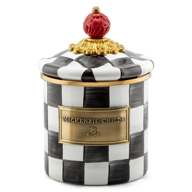 MacKenzie-Childs Courtly Check Demi Canister - Samsclub.com