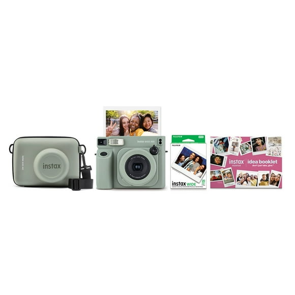 Fujifilm instax Wide 400 Instant Printer Bundle, Green