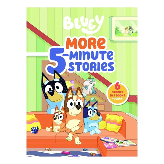 Bluey: More 5-Minute Stories, Hardcover