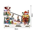 thumbnail image 4 of Disney 11" Pre-Lit Musical Ski Village, 4 of 4
