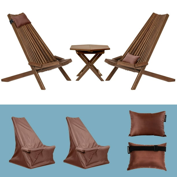 CleverMade Tamarack Outdoor Acacia Wood Patio Set, 7pc - Samsclub.com