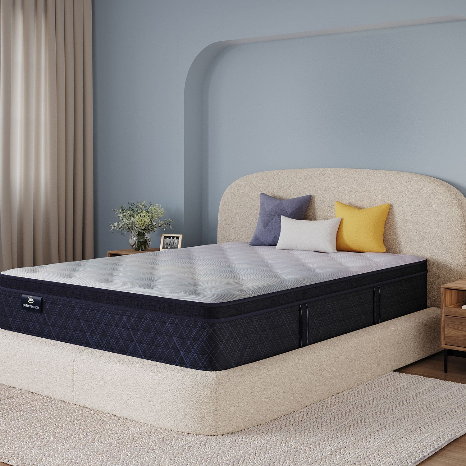 Serta パーフェクト スリーパー エアーベッド クイーンサイズ ポンプ