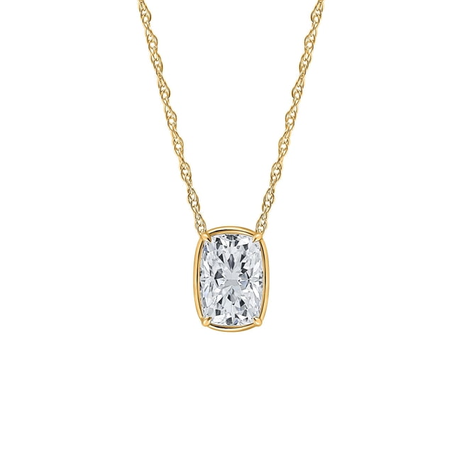 Lab Created Diamond Pendant in 14K Gold