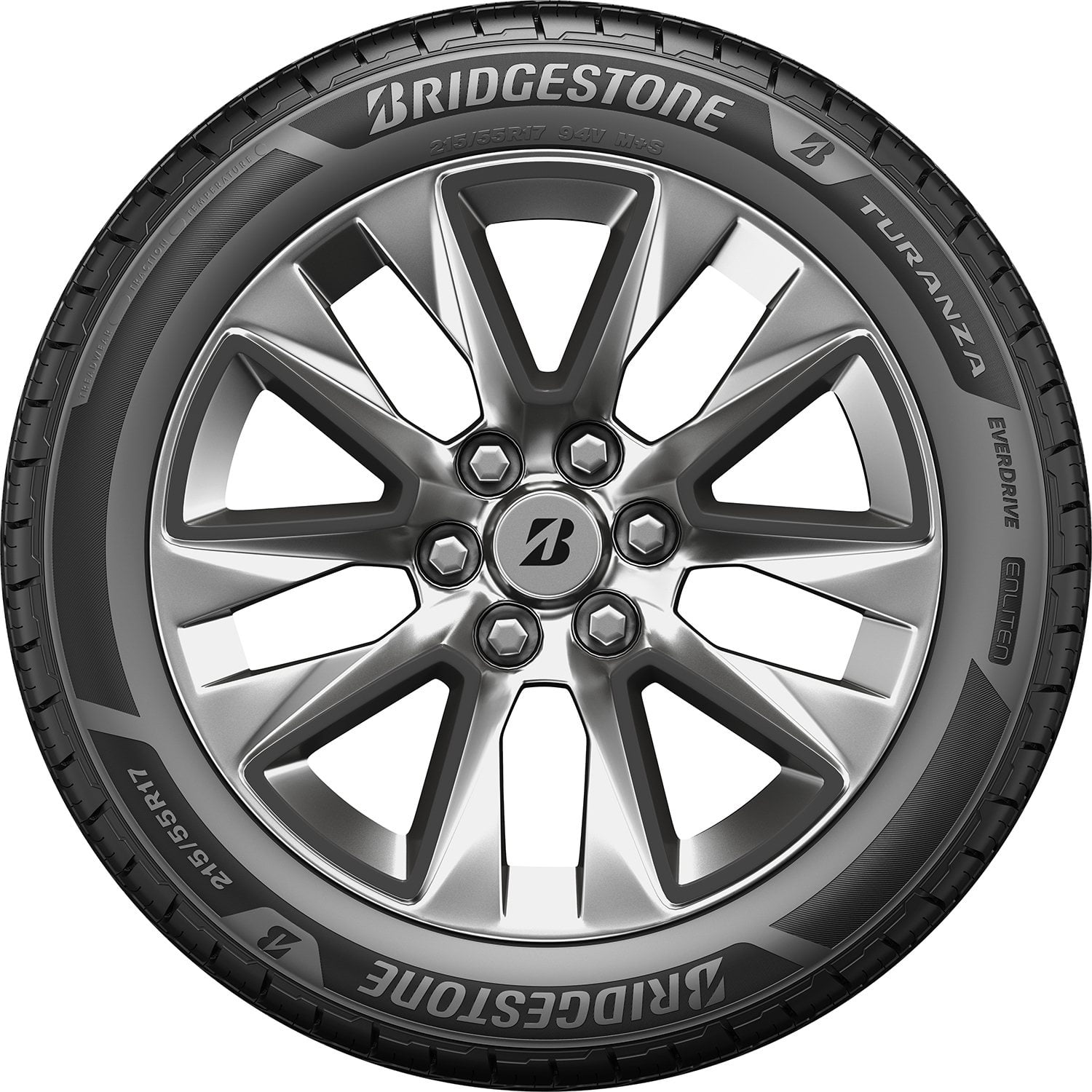 Bridgestone Turanza EverDrive - 215/50R17/XL 95H Tire - Samsclub.com