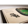 thumbnail image 4 of YouTheFan MLB 5-Layer Stadium View 3D Wall Art, Assorted Teams, 4 of 5