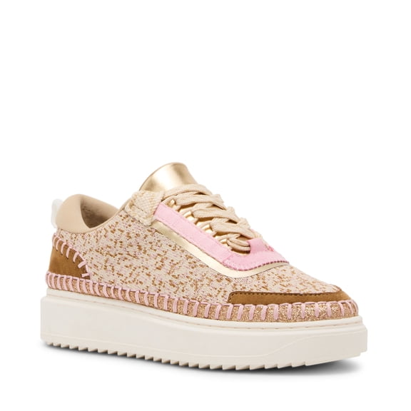 Steve Madden Girls Mixed Media Sneaker