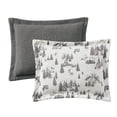 thumbnail image 4 of Member’s Mark 3-Piece Printed Plush Sherpa Comforter Set, 4 of 5