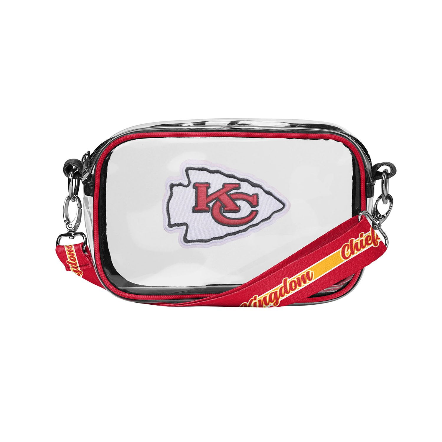Kansas City Chiefs Clear Crossbody Bag
