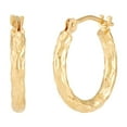 thumbnail image 3 of Hoop Earring Set in 14K Gold, 3 of 11