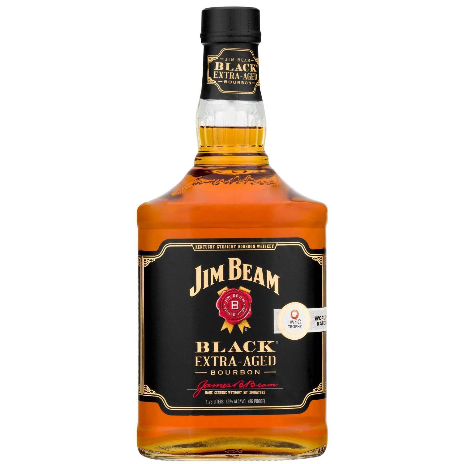 Jim Beam Black Bourbon Whiskey, 1.75 L - Samsclub.com