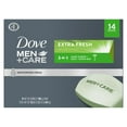 thumbnail image 1 of Dove Men+Care Body and Face Bar Soap, Extra Fresh, 3.75 oz., 14 ct., 1 of 10