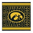 thumbnail image 1 of Logo Brands Iowa Hawkeyes 106"x106" Rally Mat, 1 of 8