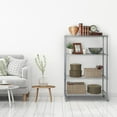 thumbnail image 8 of Seville Classics 4-Tier Steel Wire Shelving, 36" W x 14" D x 56.5"H, 8 of 13