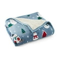 thumbnail image 2 of Member’s Mark Holiday Plush Throw, 60” x 70”, Assorted Designs, 2 of 6