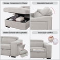 thumbnail image 4 of Primo Roxana Reversible Pull-Out Sleeper Sectional with Storage, 4 of 10