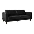 thumbnail image 1 of Society Den Hanson Leather Sofa, Assorted Colors, 1 of 8