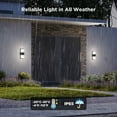 thumbnail image 7 of Govee RGBICWW Smart Outdoor Wall Light, 7 of 11