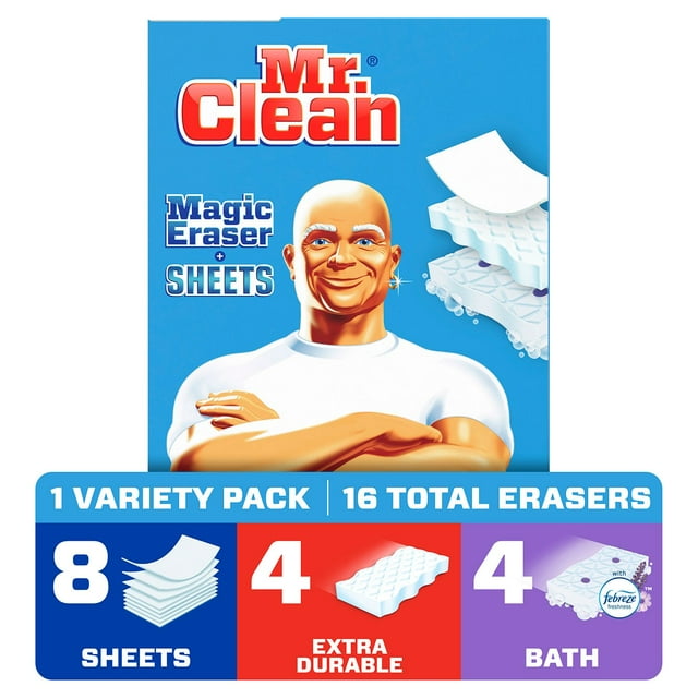 Mr. Clean Magic Eraser Sponges + Sheets Variety Pack (16 ct.)