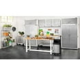 thumbnail image 12 of Seville Classics UltraHD Height Adjustable Workbench, 72" W x 25" D x 28.5”- 42” H, 12 of 16