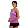 thumbnail image 1 of ZeroXposur Women’s 2 Piece Layered Tankini Set, 1 of 5