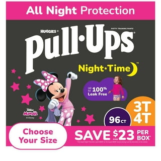 Pull-Ups Night-Time Potty Training Pants for Girls, Sizes 2T-4T