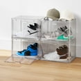 thumbnail image 6 of Member's Mark Stackable Shoe Box & Organizer, 4 Pack, 6 of 9