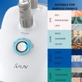 thumbnail image 8 of SALAV GS24-BJ Garment Steamer with Stainless-Steel Steam Nozzle, White, 8 of 8