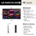 thumbnail image 6 of LG 98" Class Nano NU850 Series 4K Smart TV, 6 of 16