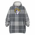 thumbnail image 1 of Pegasus Sports Los Angeles Rams Wearable Sherpa Throw, 1 of 6