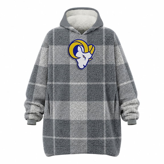 Pegasus Sports Los Angeles Rams Wearable Sherpa Throw