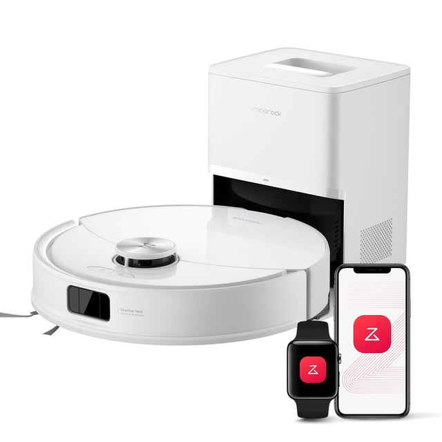 Roborock Q10 Series Robot Vacuum & Mop, 10000Pa Suction, 70 Days Self-Emptying, Anti-Tangle Brush, Obstacle Avoidance