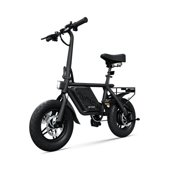 Jetson Atlas Pro 14” Fat Tire Folding Electric Bike with RackIt Smart Cargo System